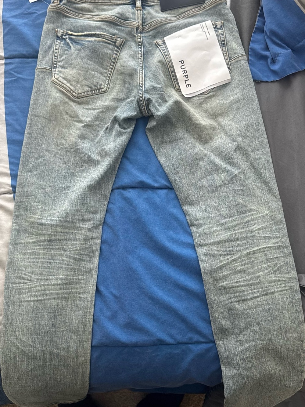 Slim Straight Light Blue Men's Jeans - Modern Casual Fit